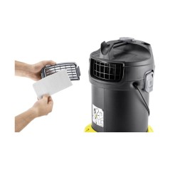 Kärcher AD 4 Premium Fireplace Vacuum Cleaner – Efficient Ash Removal with Superior Performance